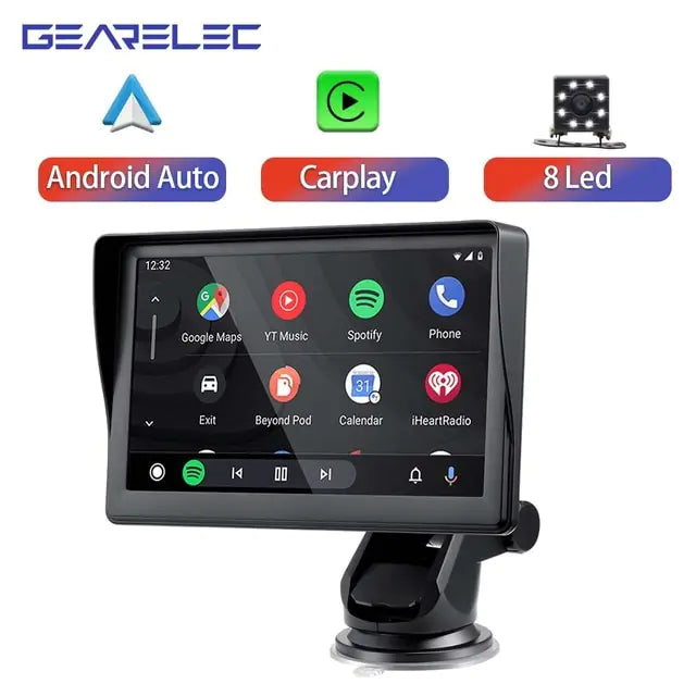 Portable 7-Inch Car Radio Multimedia Video Player