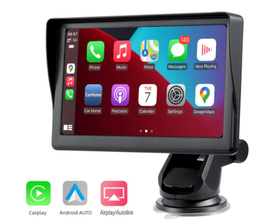Portable 7-Inch Car Radio Multimedia Video Player