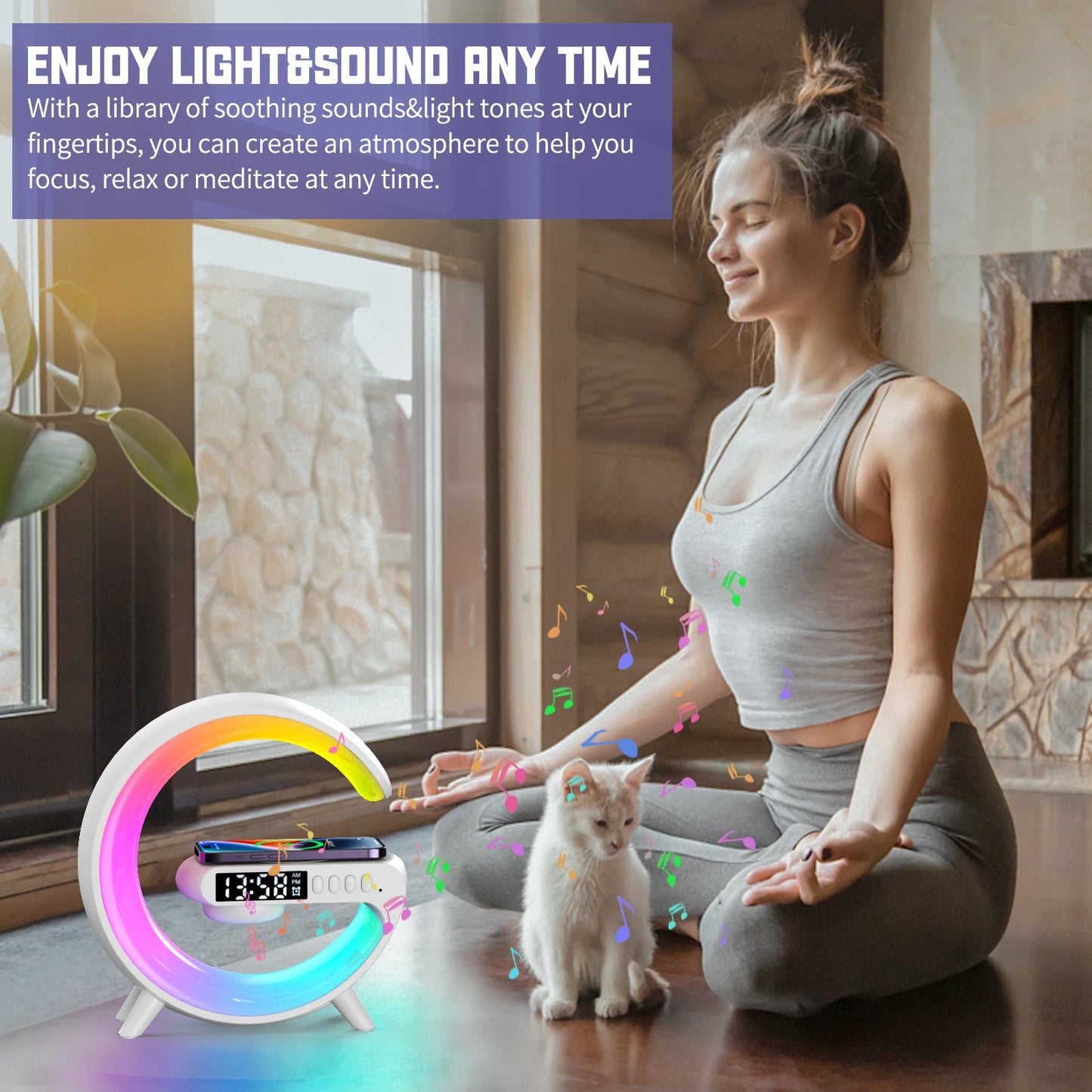 Stylish Multifunction Wireless Charger Stand