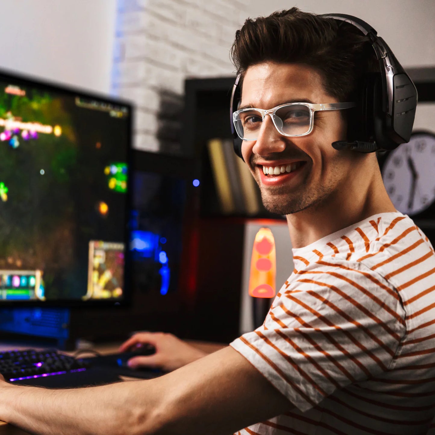 Stylish Blue Light Computer Glasses