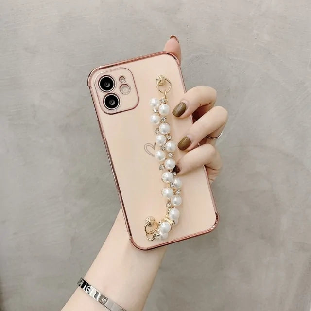 Pearl Bracelet Case For iPhone