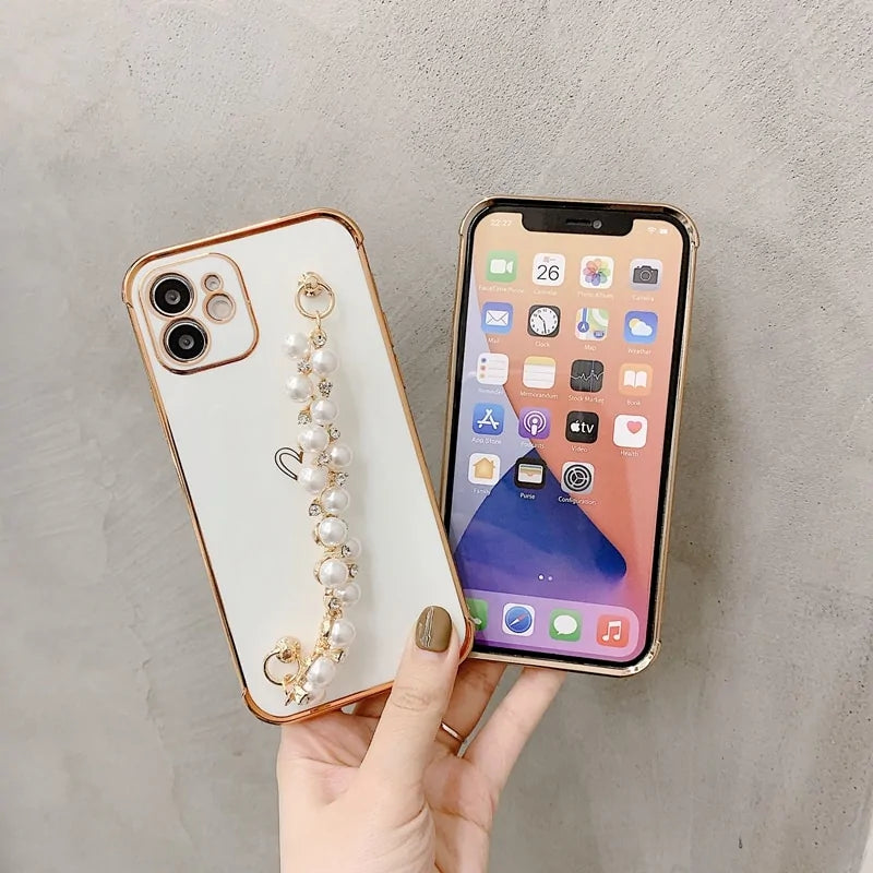 Pearl Bracelet Case For iPhone