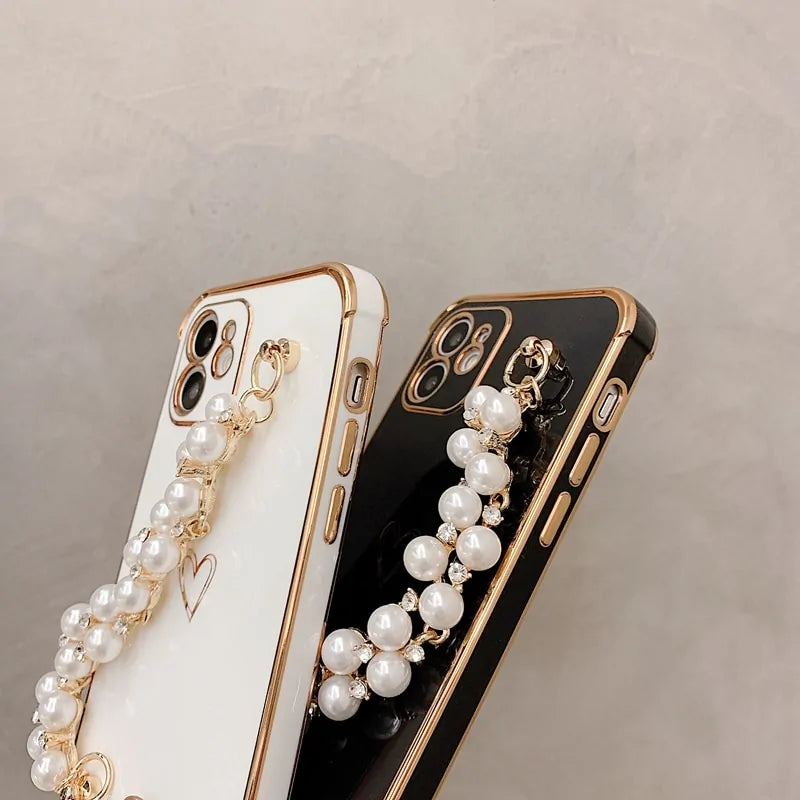 Pearl Bracelet Case For iPhone