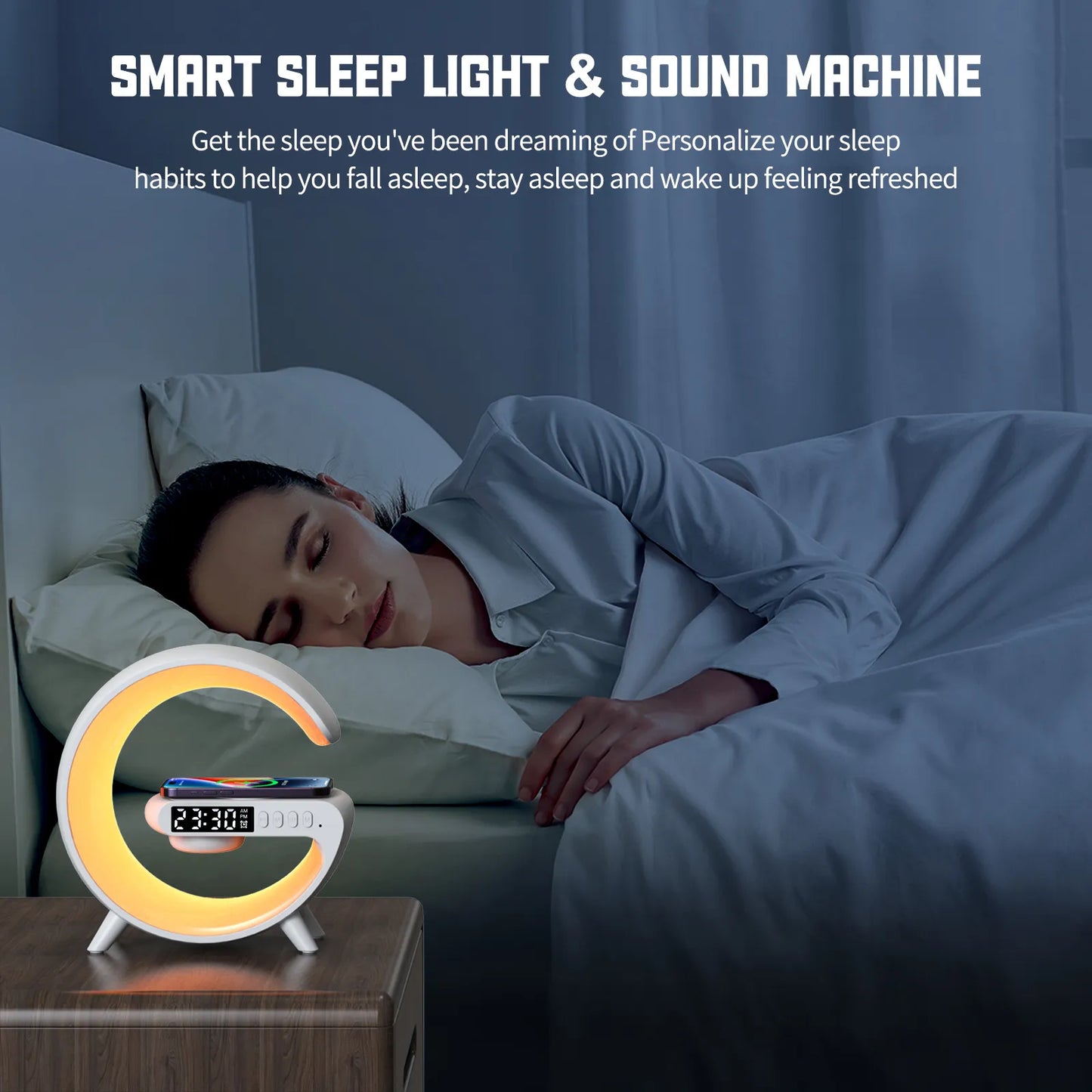 Stylish Multifunction Wireless Charger Stand