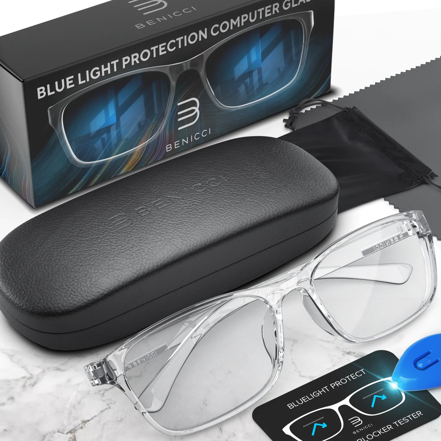 Stylish Blue Light Computer Glasses
