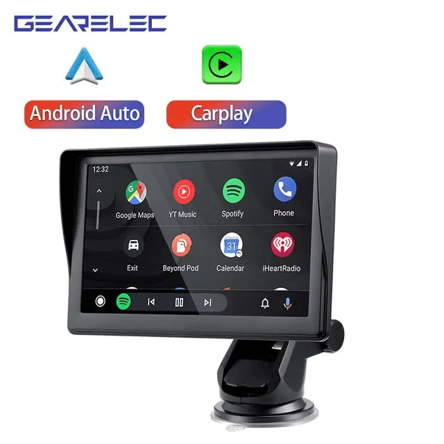 Portable 7-Inch Car Radio Multimedia Video Player