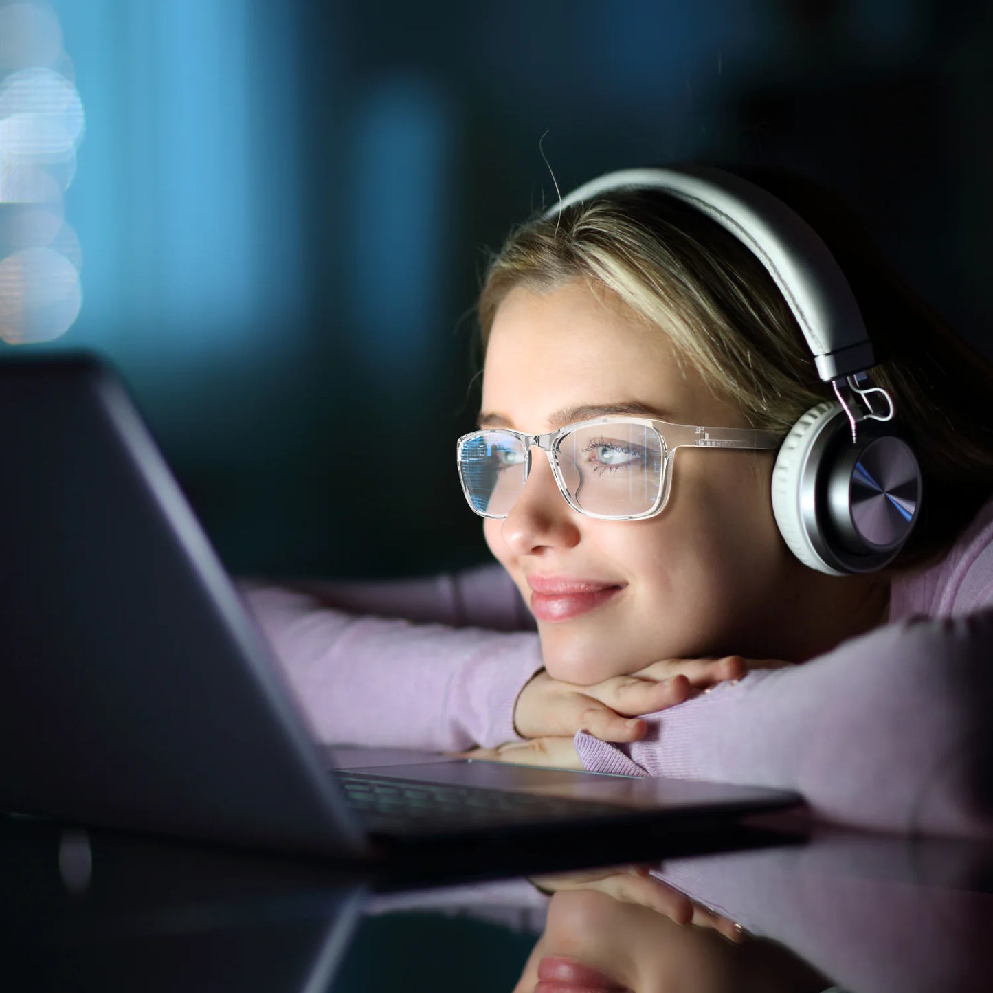 Stylish Blue Light Computer Glasses