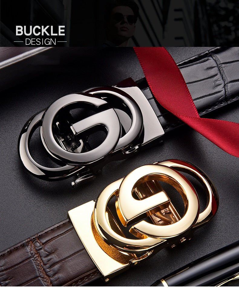 Men's Crocodile Luxury Belt