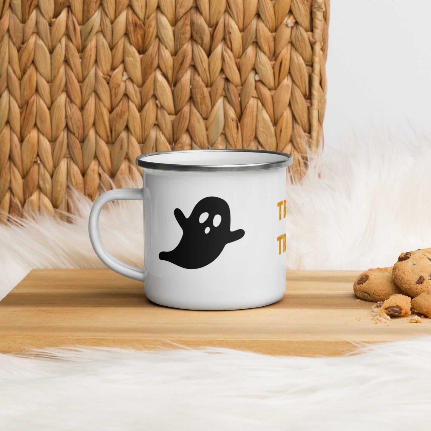 Halloween Enamel Mug