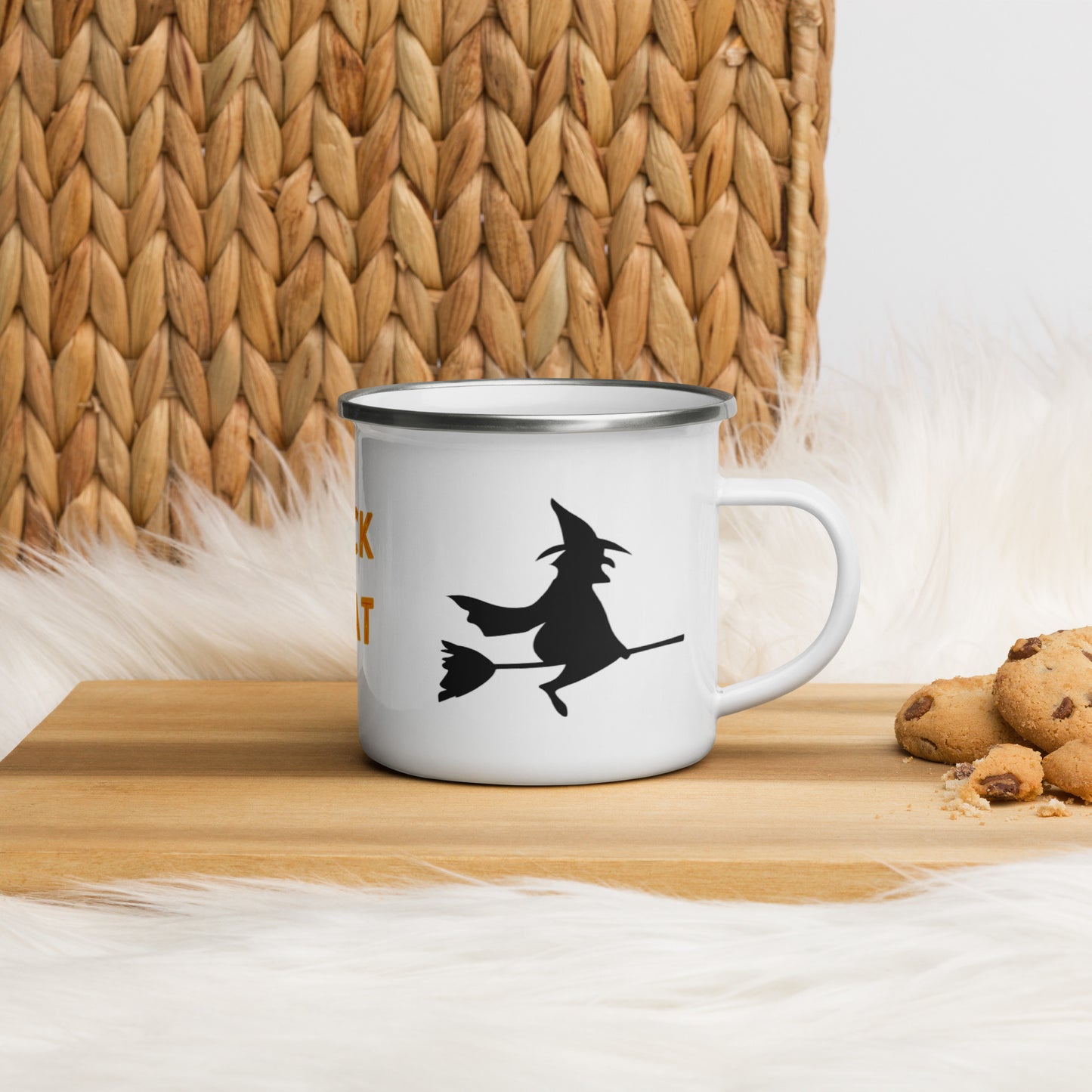 Halloween Enamel Mug