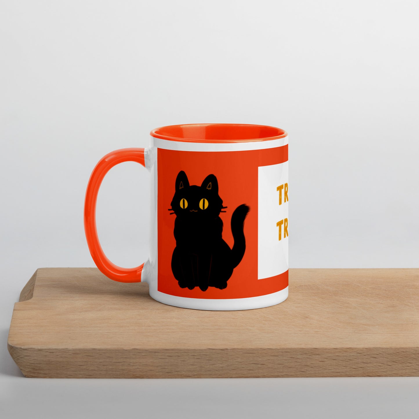 Halloween Mug with Color Inside