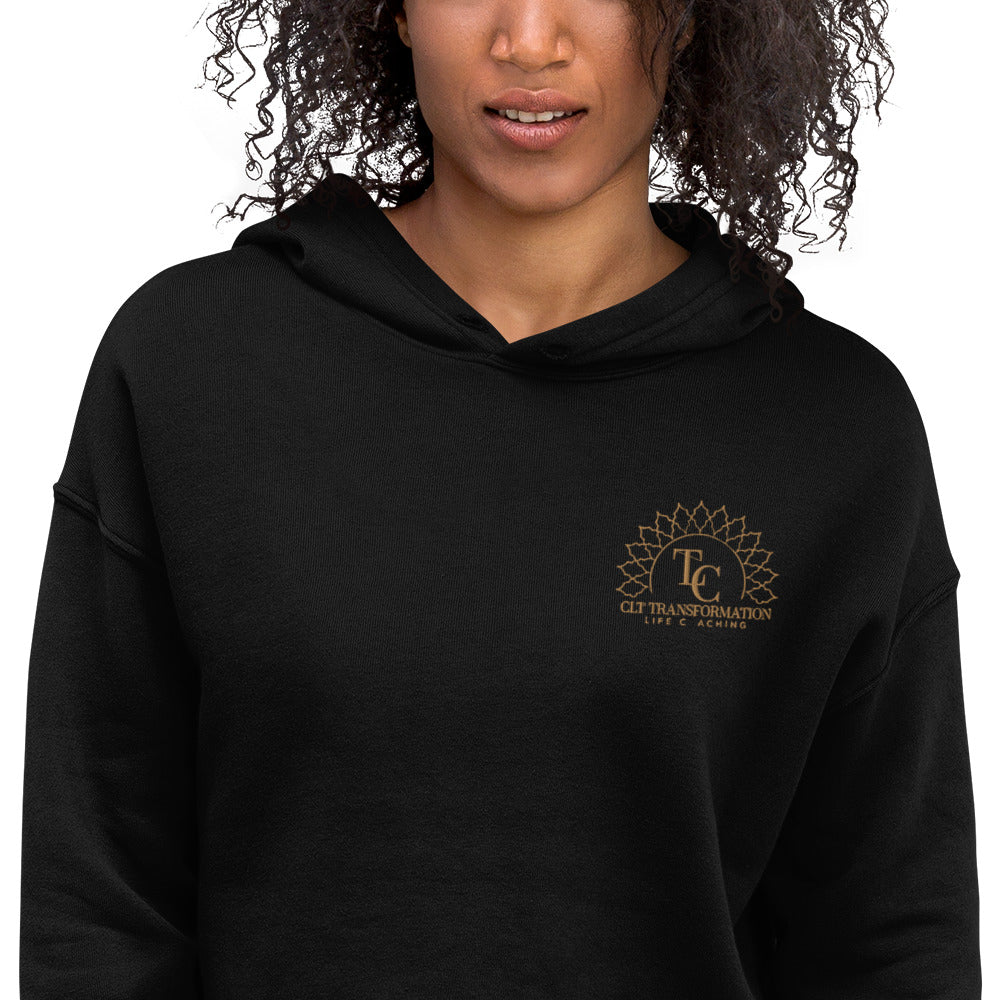 TLC Logo Crop Hoodie