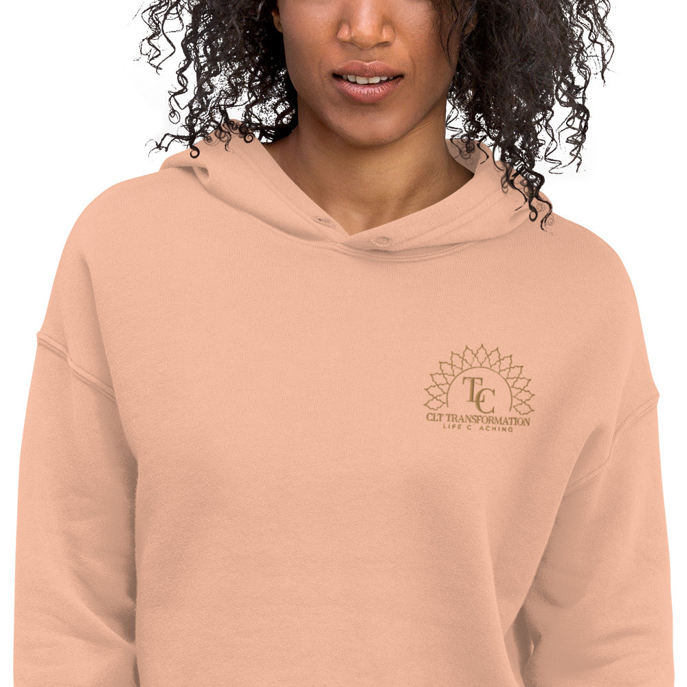 TLC Logo Crop Hoodie