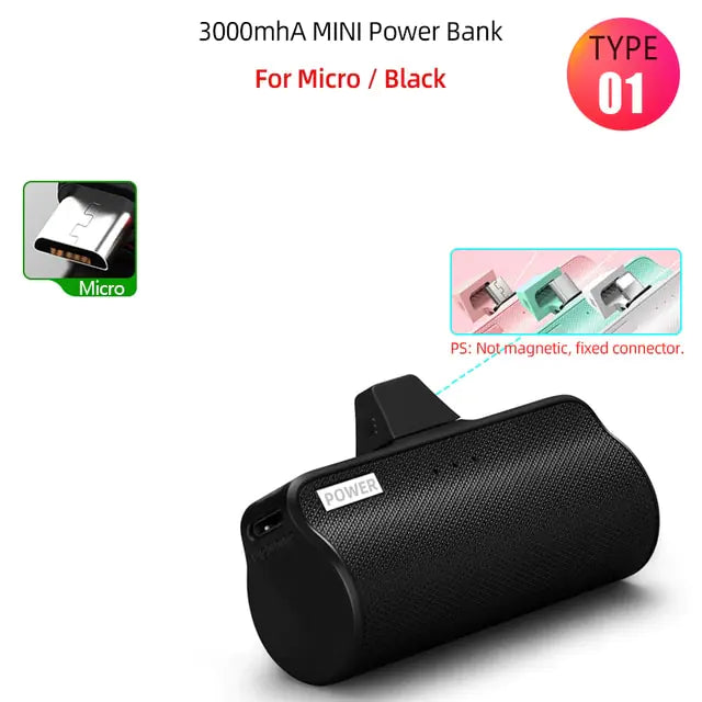 Mini Wireless Power Bank