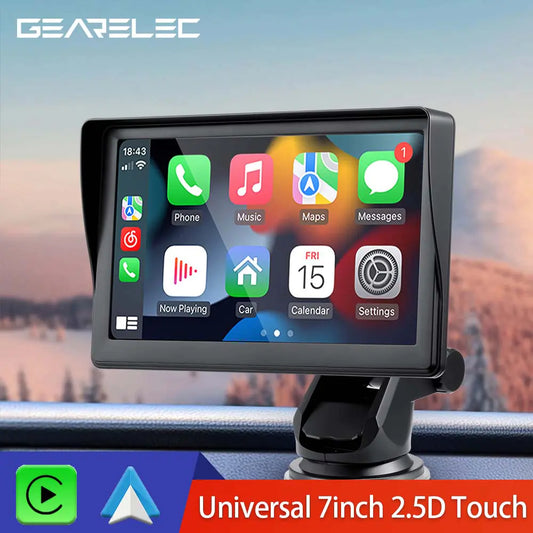 Portable 7-Inch Car Radio Multimedia Video Player