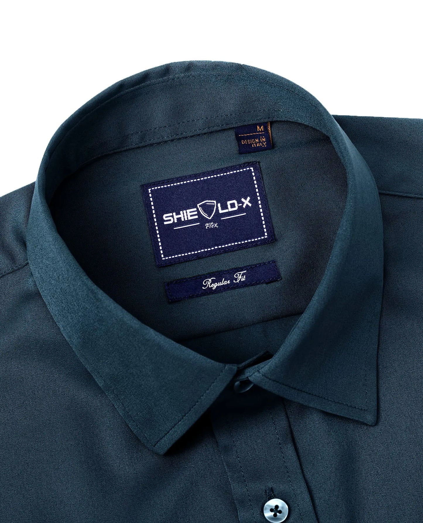 Men's Slim Fit Long Sleeve Light Navy