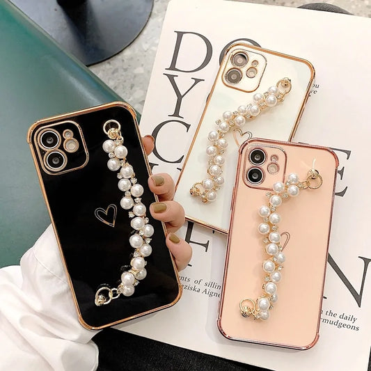 Pearl Bracelet Case For iPhone