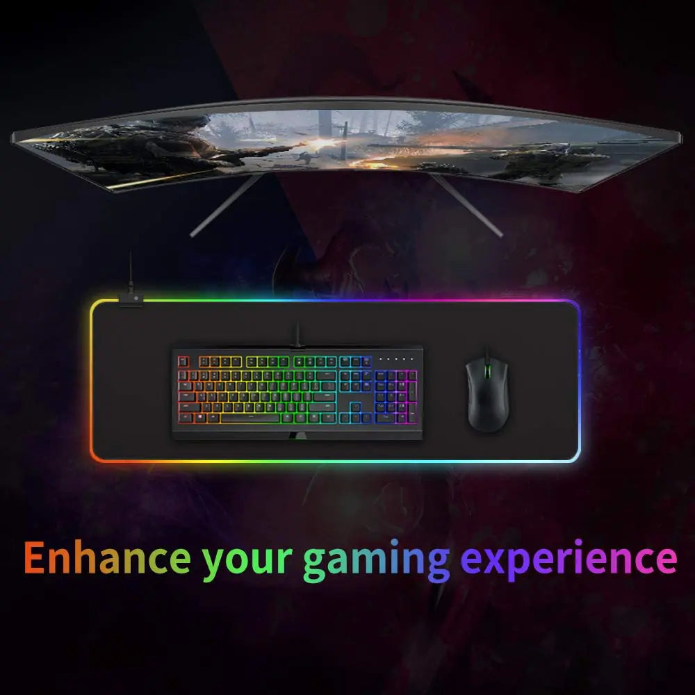 Waterproof LED Mouse Pad Waterproof