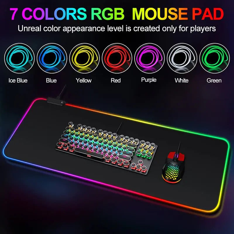Waterproof LED Mouse Pad Waterproof