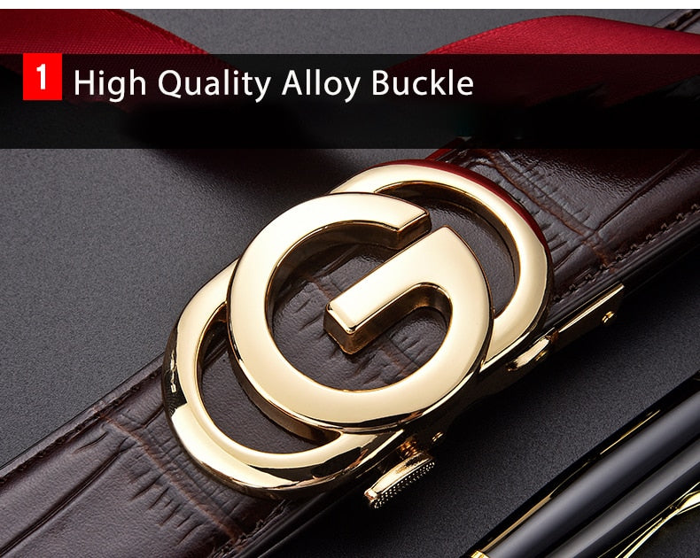 Men's Crocodile Luxury Belt