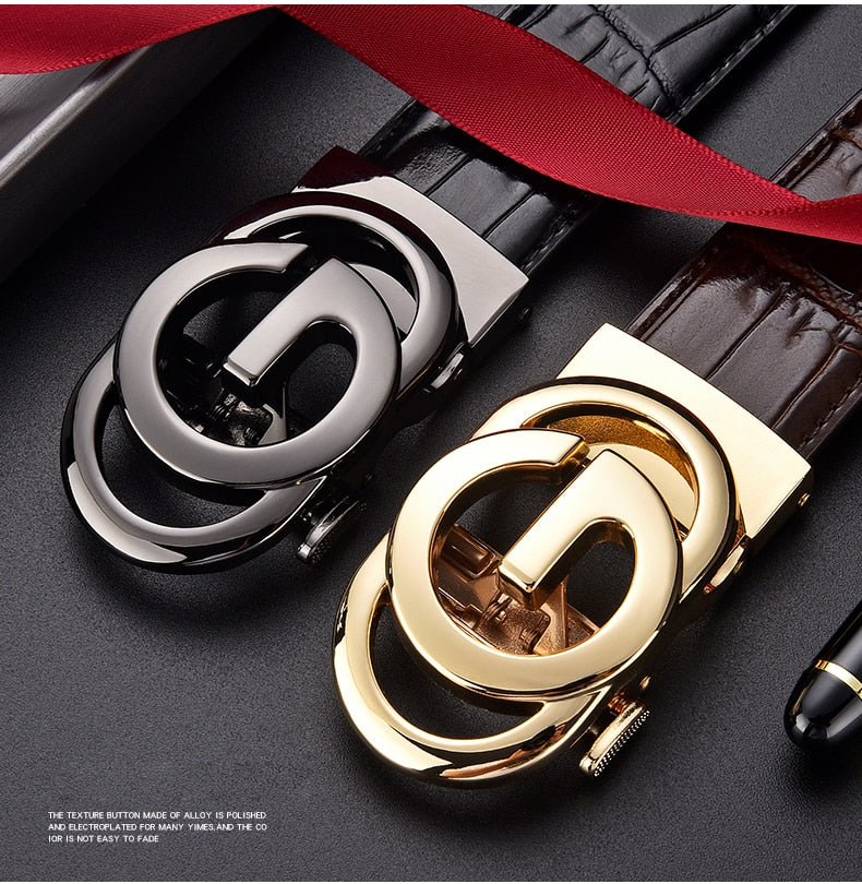 Men's Crocodile Luxury Belt