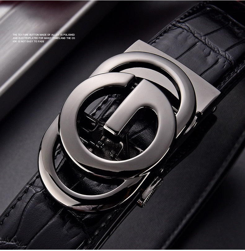 Men's Crocodile Luxury Belt