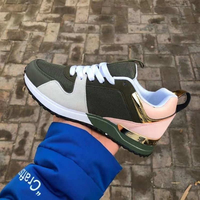 Women 2020 Breathable Suede Fashion Sneaker