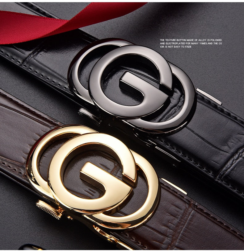 Men's Crocodile Luxury Belt