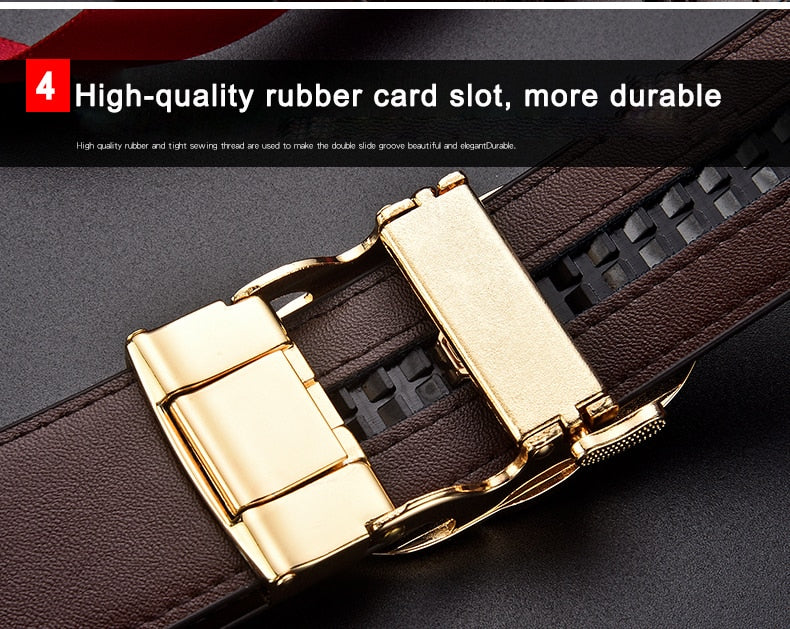 Men's Crocodile Luxury Belt