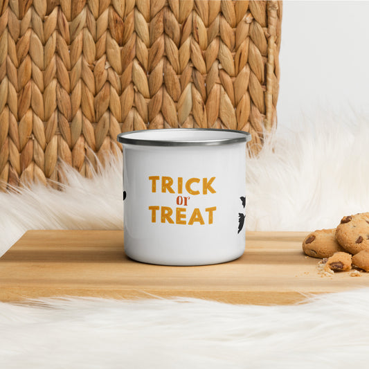 Halloween Enamel Mug