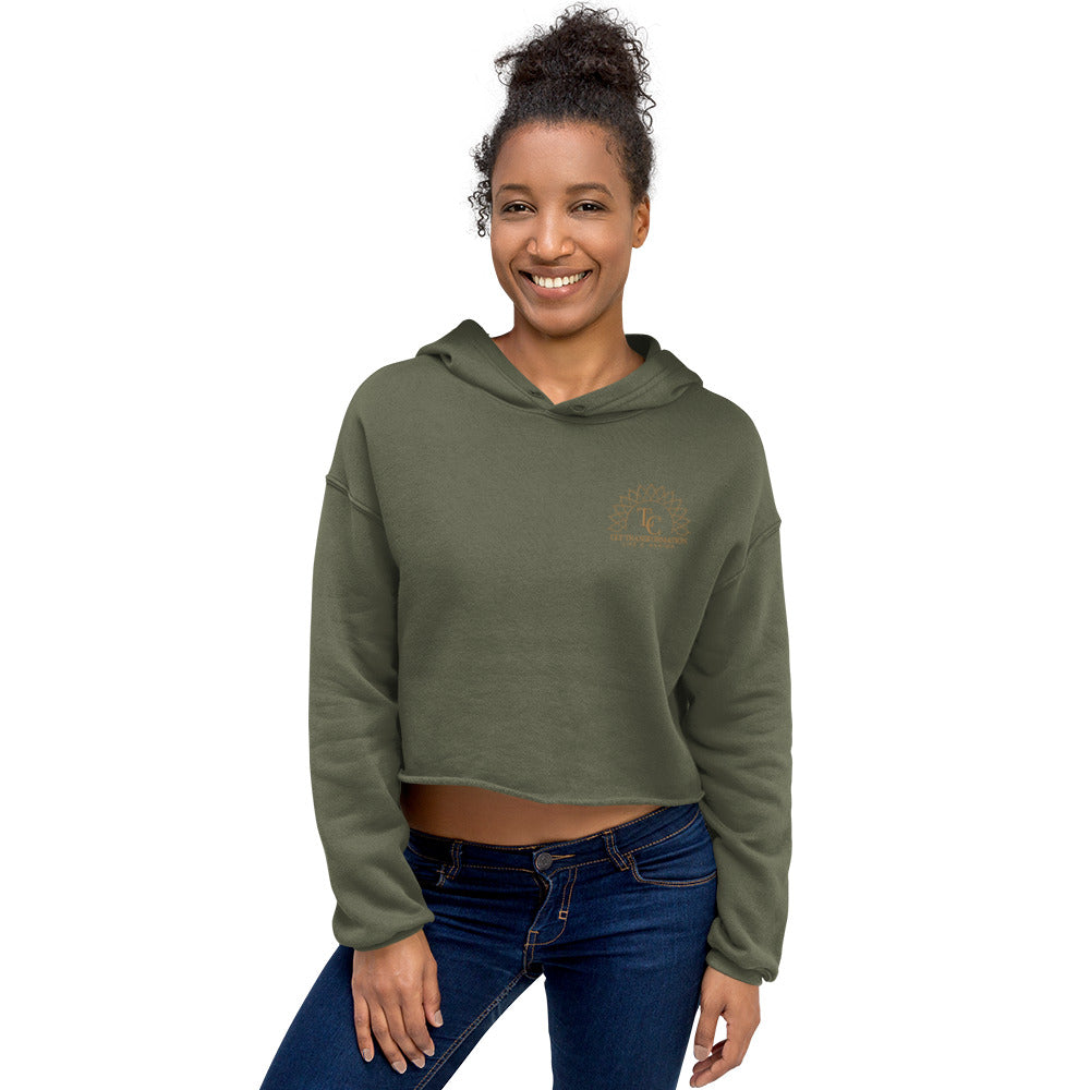 TLC Logo Crop Hoodie