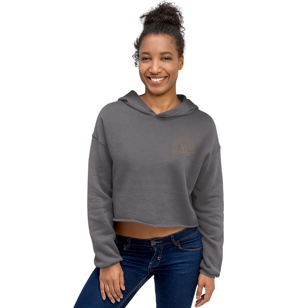 TLC Logo Crop Hoodie