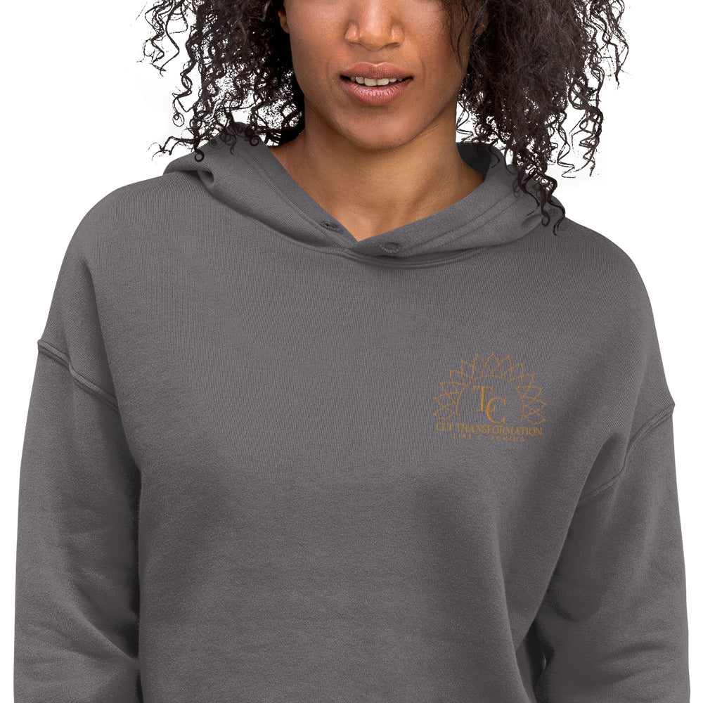 TLC Logo Crop Hoodie